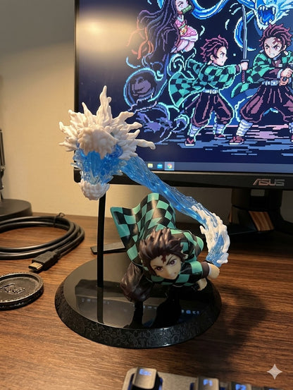 Tanjiro Water Dragon Figure