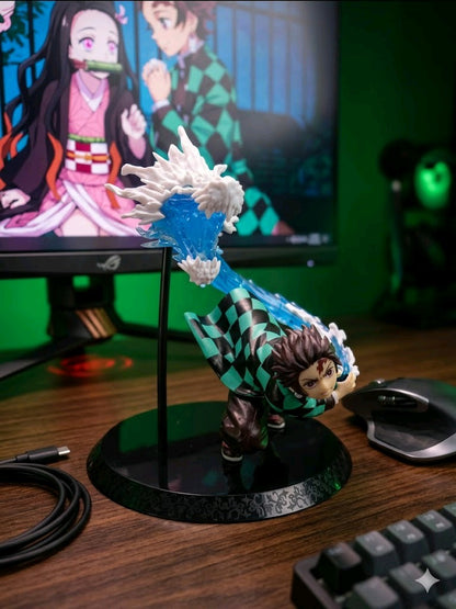 Tanjiro Water Dragon Figure