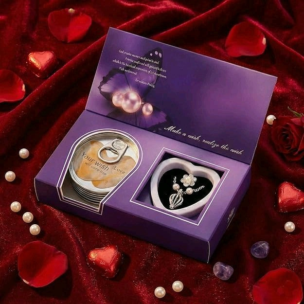 Love Pearl  Nacklace Gift Set