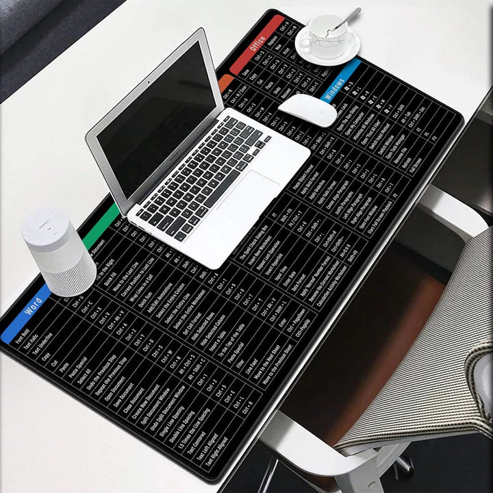 Shortcut Keyboard Desk Mat