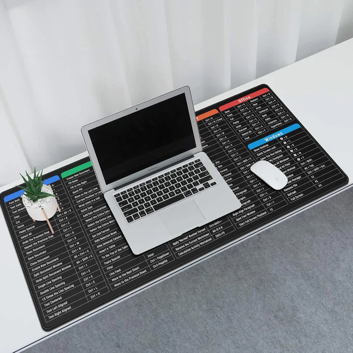 Shortcut Keyboard Desk Mat