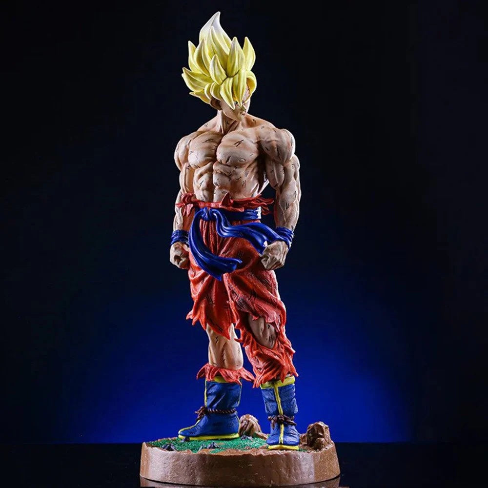 Shirtless Goku