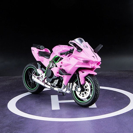 Pink Kawasaki Ninja Bike