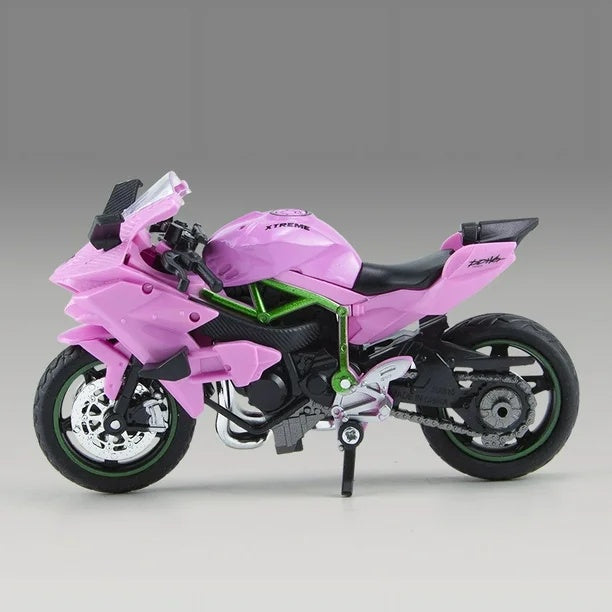 Pink Kawasaki Ninja Bike