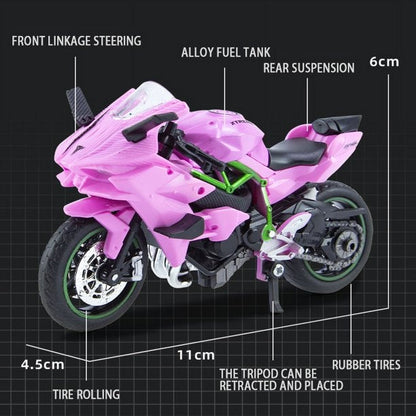 Pink Kawasaki Ninja Bike