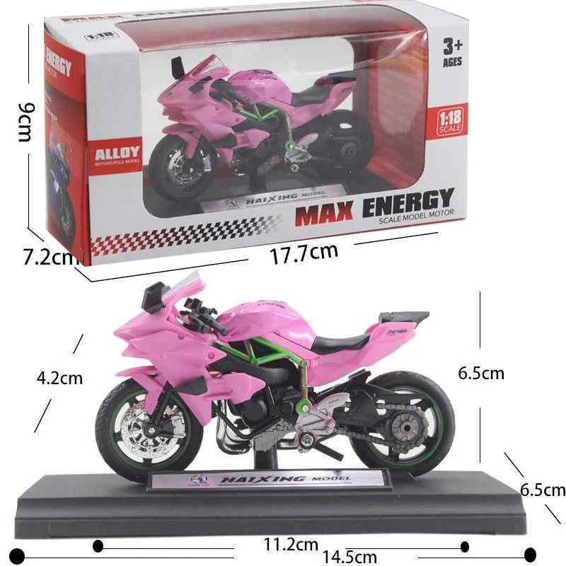 Pink Kawasaki Ninja Bike