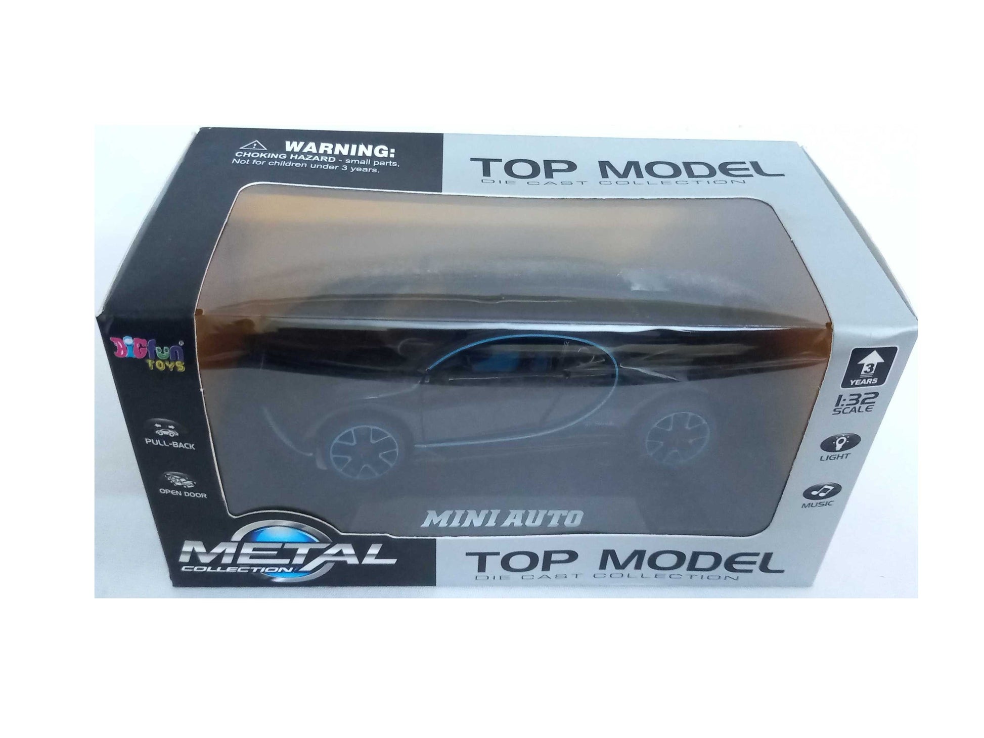 Bugatti chiron - 1-32 scale - top model diecast collection