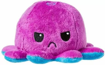 Reversible Octopus Soft Toy 12 cm